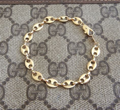 vintage gucci link bracelet